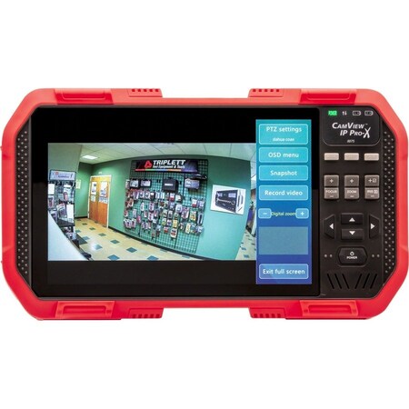 Triplett IP and HD Camera Tester, Gray/Red, Plastic 8075