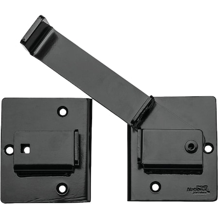 National Hardware Heavy-Duty Black Flip Gate Latch N109-001