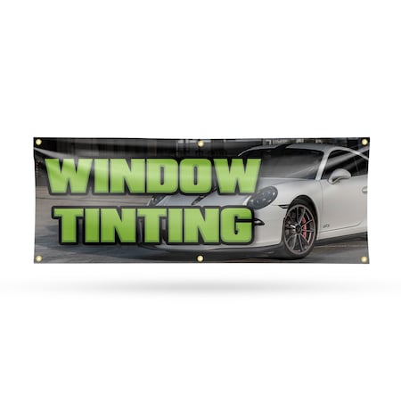 Signmission Window Tinting, 24 Inch x 72 Inch, Vinyl Banner B-72-30945