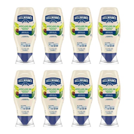 Hellmanns Avocado Oil Mayonnaise Dressing, 11.5 Fluid Ounce, 8PK 64849509