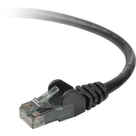 Belkin CAT6 patch cable RJ45M/RJ45M 4ft black A3L980-04-BLK-S