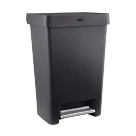 Rubbermaid 13 gal Charcoal Resin Trash Can 2201868