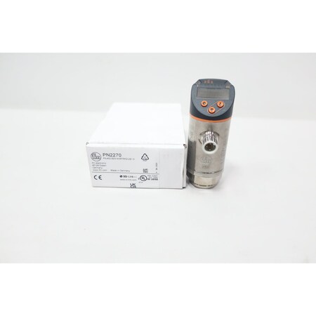 Ifm PRESSURE SENSOR 0-5800PSI 18-30V-DC PN2270 PN-400-SEN14-MFRKG/US/V