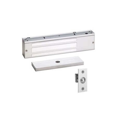 Security Door Controls 650lbs EM Lock, Single Door Electromagnetic Lock 1581-V-D