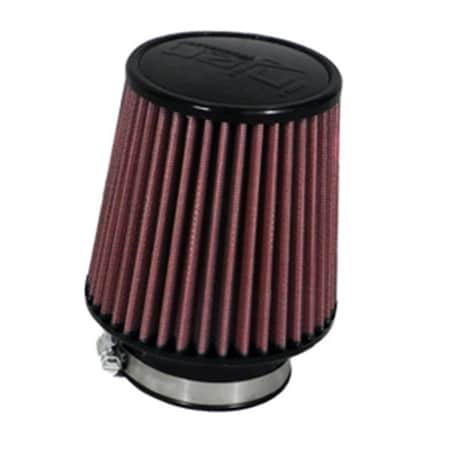 Injen 3 x 5 in. High Performance Air Filter - Black & Red X-1020-BR