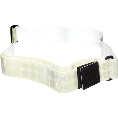 Pt Belt By Cyalume Technologies Tool Belt, Reflective Belt, White 9-3012509
