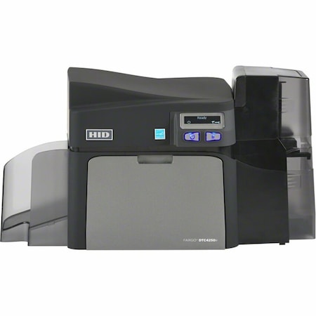 Hid DTC4250e single-sided printer, USB Cable, Asure ID Express Software, High-End USB digital 52600