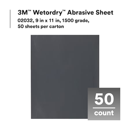 Wetordry Abrasive Sheet PK50 7100045849