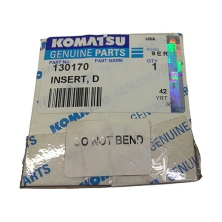 Komatsu INSERT D, KOMATSU OEM 130170 130170