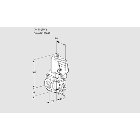 Honeywell Kromschroder VAS1T20/-N/NQGR KS88017577
