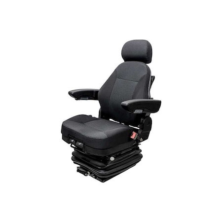 Uni Pro 697 Mechanical Suspension Seat | Black Fabric 8766