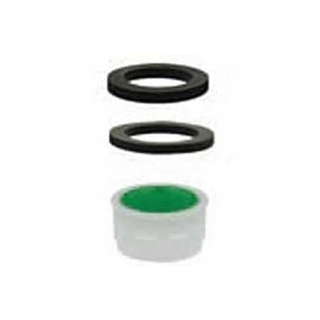 Plumb Pak PP800200 Series Faucet Aerator Insert, Chrome Plated, 15 gpm PP800-202LF