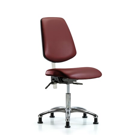 Blue Ridge Ergonomics Vinyl Clean Room Chair BR-NCR-VDHCH-MB-CR-T0-A0-RG-8815
