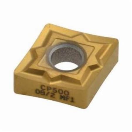 Seco TURNING INSERT, ANSI CODE: CNGP432F-MF1 CP500, CNGG INSERT, MATERIAL GRADE: M, 120408 00096862