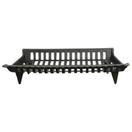 Ghp Group CG30 30 in. Black Cast Iron Fireplace Grate 645306