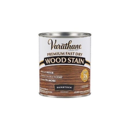 Rust-Oleum Varathane Gunstock Premium Fast Dry Wood Stain, 2PK 262007
