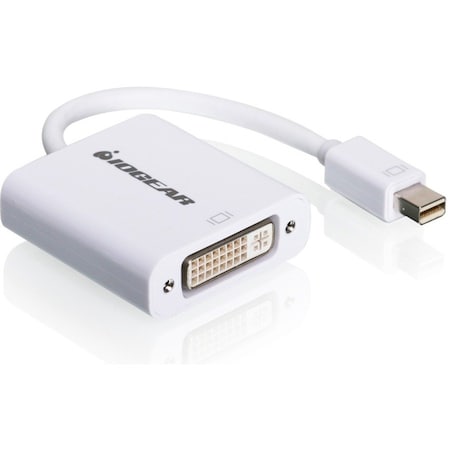 Iogear CONVERTS YOUR MINI DISPLAYPORT TO DVI SO YOU CAN CONNECT TO YOUR DVI PROJECTOR,  GMDPDVIW6