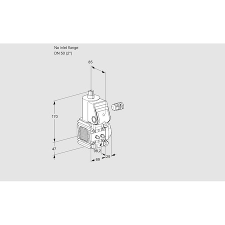 Honeywell Kromschroder VAS2-/50R/NW KS88000883