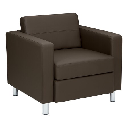 Office Star Products Pacific Armchair, Java PAC51-R102