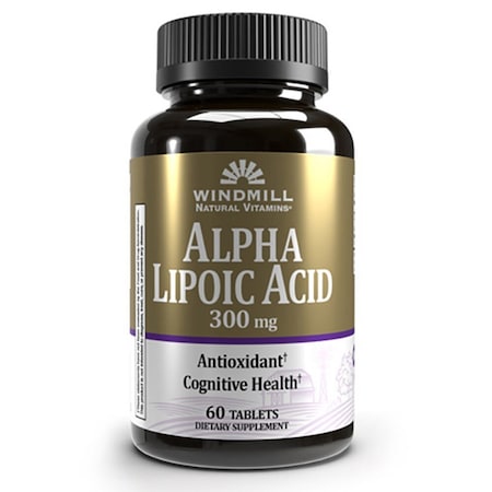 Windmill Alpha Lipoic Acid, 300mg, 60PK 03504600350