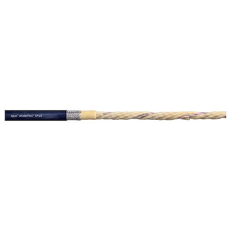 Chainflex Data Cable, 20 AWG, Blue, TPR, 300 V CF12-05-12-02