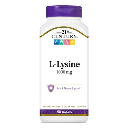 21St Century L-Lysine, 1000mg, 90PK 20035-18