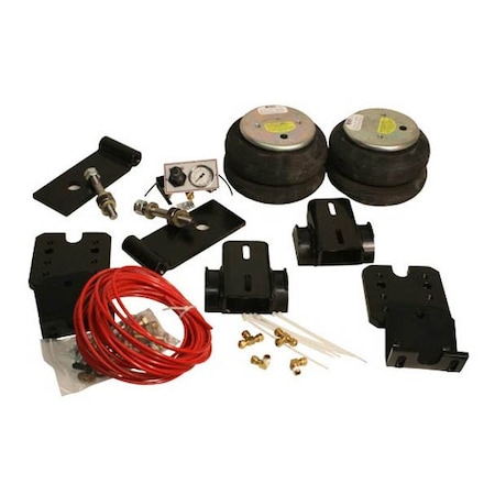 Ilc Replacement For Kenworth T300 Year 1998 Front Axle Air Ride Kit W/ Shock Brackets For Round U Bolts WZ-EQQY-U