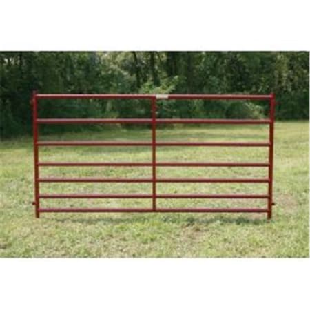Tarter 10 ft. Straight Alley Panel Open-Sided, Red SAP10