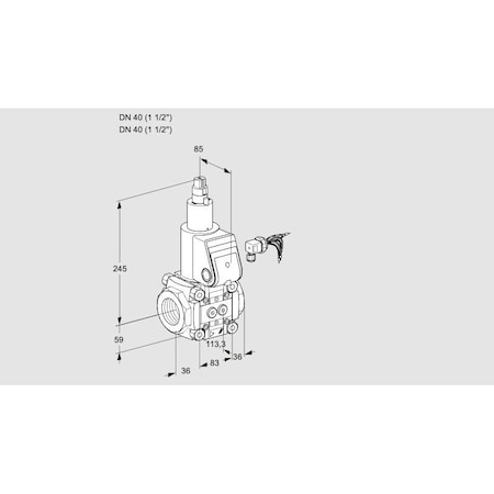 Honeywell Kromschroder VAS340R/LW KS88028325