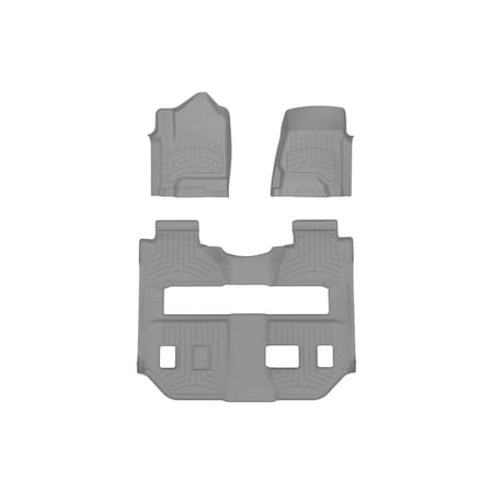 Weathertech Grey, Front and Rear FloorLiner HP 466071-466942IM