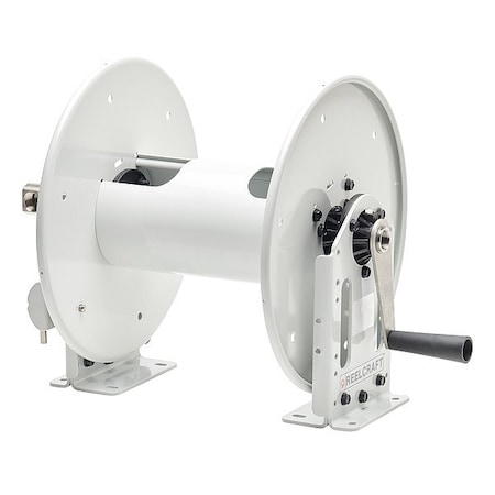Reelcraft Hand Crank Hose Reel, Gray, 22 lb C23012 H