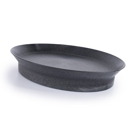 Hs 13in Oval Deli-Server, Charcoal, 24 each/case HS1058CH