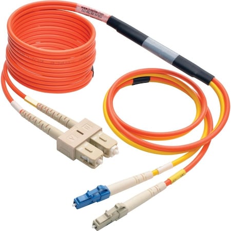 Eaton Tripp Lite Series Fiber Optic Mode Conditioning Patch Cable LC Mode Conditioning to SC, 2M 6 N425-02M