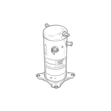 York 51KBTU 460V R410A COMPRESSOR S1-015-05461-004