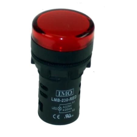 Imo Automation LED Pilot Light 24V AC/DC Red LMB-24-RED