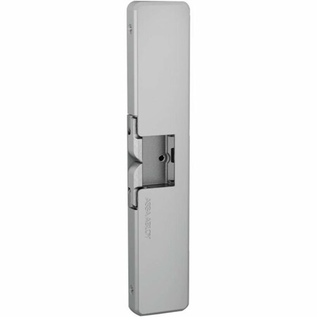 Hes 12VDC / 24VDC Electric Strike Body with Latchbolt Monitor Satin Brass Finish 9400 606 LBM
