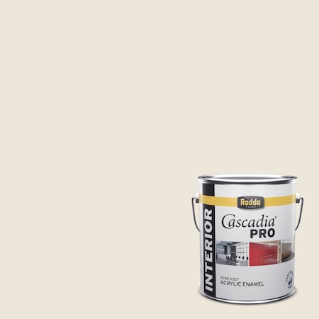 Rodda Paint Rodda Cascadia PRO Interior Paint and Primer in One, Semi-gloss, 1 Gallon, Summit 4500011-CA019/Summit