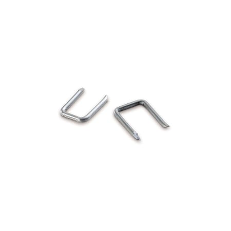 Gb Cable Staple, 9/16 in W Crown, 1-1/4 in L Leg, Metal, Graphite Black, 18PK MS-1575T