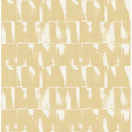 A-Street Prints Bancroft Gold Artistic Stripe Wallpaper 4122-27021