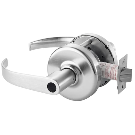 Corbin Russwin Grade 1 Storeroom/Closet Cylindrical Lock, Princeton Lever, D Rose, Conventional Less Cylinder, Sat CLX3357 PZD 626 LC