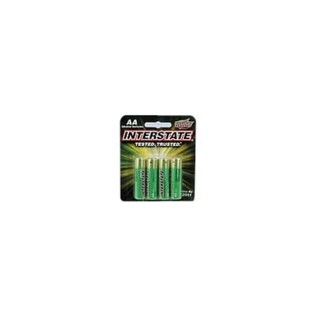 Interstate Batteries BATTERYALKALINE - AA, 4PK DRY0030