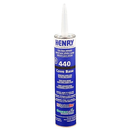 Ww Henry ConstAdh, Brown, 11floz, Cartridge 12105
