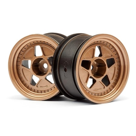 Hpi Racing 52 x 31 mm Tarmac R40 Bronze Wheel with 10 mm Offset, 2PK HPI116535