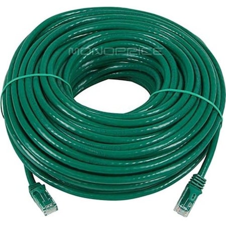 Monoprice Patch Cord, Cat 6, Flexboot, Green, 100 ft. 9859