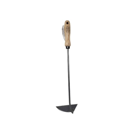 Dewitt Dutch Hand Hoe For Left Handed Gardeners. Allows you to slice weeds under the surface of dense gard F11