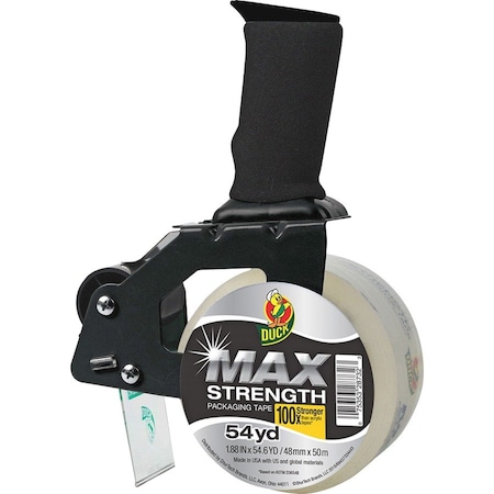 Duck Brand Max Strength Packaging Tape Dispenser Gun, No Color DUC284984