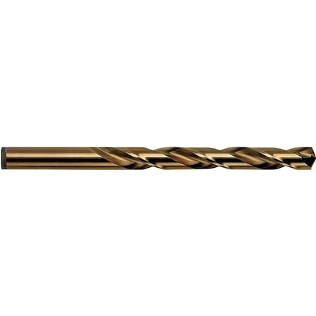 Irwin Jobber Drill Bit, 1132 in Dia, 438 in OAL, Spiral Flute, 1132 in Dia Shank, Cylinder Shank 63122