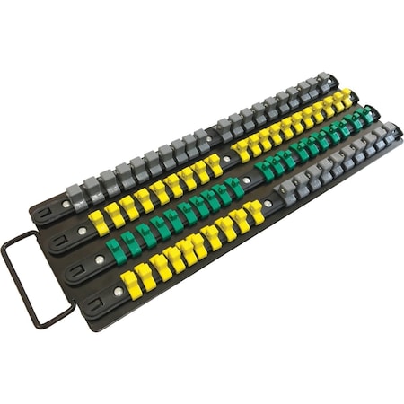 Channellock 1/4'' 3/8'' 1/2'' Steel/Nylon Socket Holder Tray A99158001009