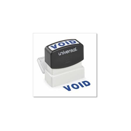 Universal Message Stamp, VOID, Pre-Inked One-Color, Blue UNV10071