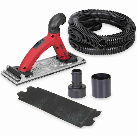Wal-Board Tools Vacuum Hand Sander, Dustless Hand Sander with 6 ft Hose VS792-2.0